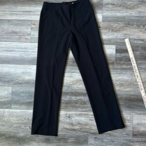 CAbi pants black slacks size 6 zip up back career